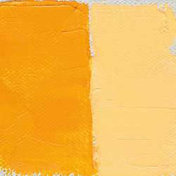Peinture à l'huile extra-fine Leroux, 60 ml, Jaune de cadmium foncé véritable