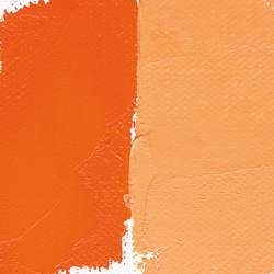 Peinture à l'huile extra-fine Leroux, 60 ml, Jaune de cadmium orange véritalbe