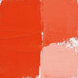 Peinture à l'huile extra-fine Leroux, 60 ml, Rouge de cadmium orange véritable