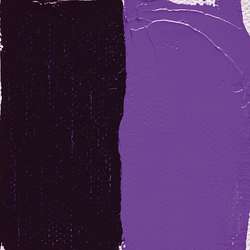 Peinture à l'huile extra-fine Leroux, 60 ml, Violet bleu Leroux (Violet de carbazone)