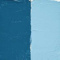 Peinture à l'huile extra-fine Leroux, 60 ml, Bleu de céruleum véritable