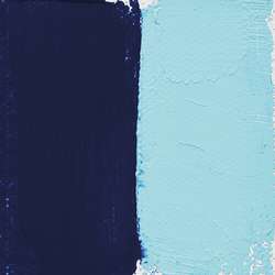 Peinture à l'huile extra-fine Leroux, 60 ml, Bleu de cobalt foncé océan véritable