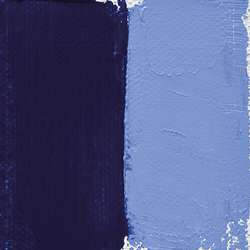 Peinture à l'huile extra-fine Leroux, 60 ml, Bleu outremer clair véritable