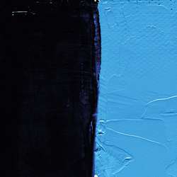 Peinture à l'huile extra-fine Leroux, 60 ml, Bleu cyanine lumière