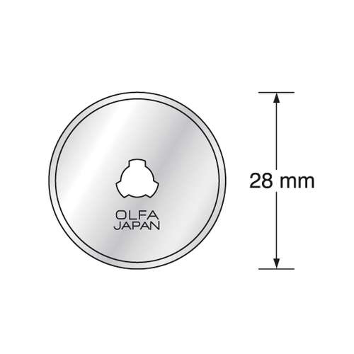 Cutter OLFA® rotary RTY-1/G couteau 