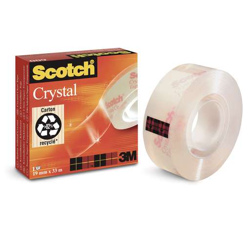 SCOTCH® Crystal Clear 600 Klebeband 