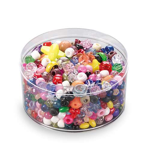 Mix de perles multicolores 