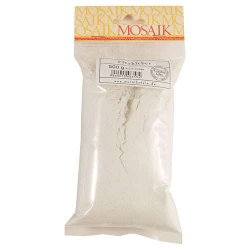 Colle flexible pour carrelage mosaïque, sachet de 500 g 