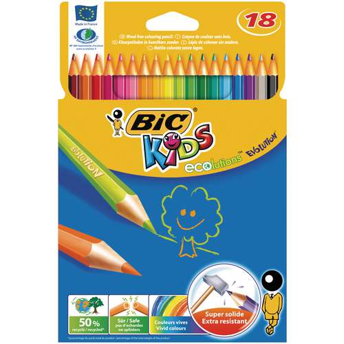 Couleurs assorties Pentel Etui de 24 crayons de couleur
