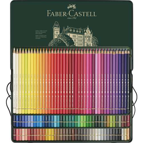 Crayon de couleur rouge foncé Polychromos Faber-Castell - Commandez en  ligne