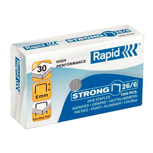 Agrafes RAPID® Strong 26/6 