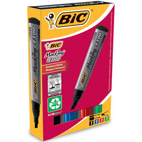 BIC® Marking™ 2000 Permanent Marker-Set 