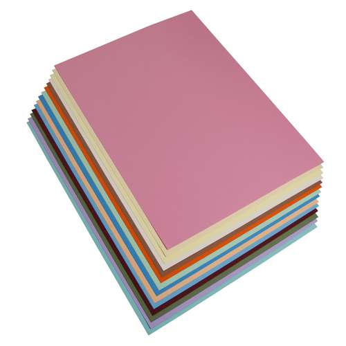 Set de papier carton Maya Clairefontaine, couleurs pastelles 
