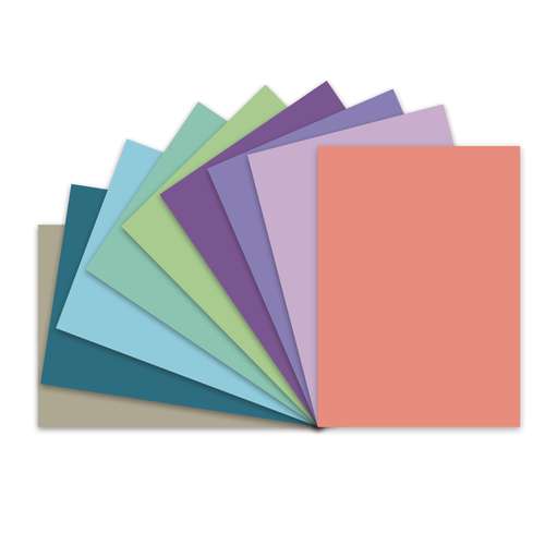 Assortiment de papier de couleur 