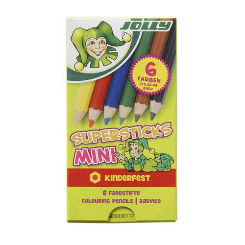Mini crayons de couleurs JOLLY 