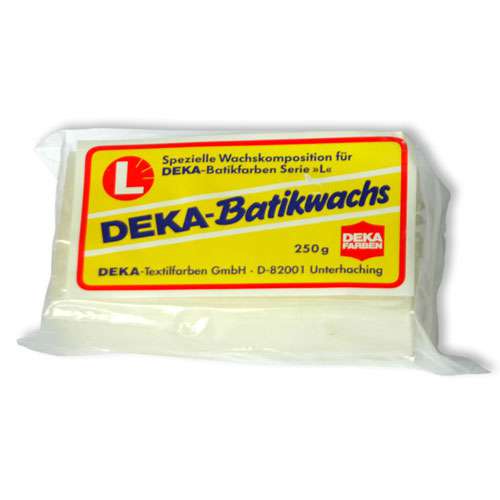 Cire pour batik de Deka 