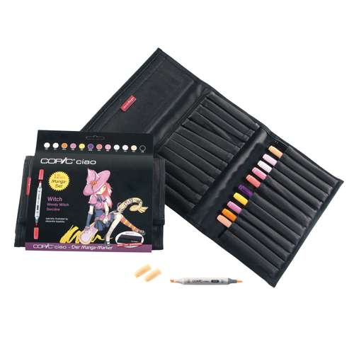COPIC® ciao Manga-Set Witch 12er im Wallet 