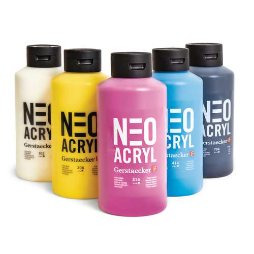 Set de 5 acryliques NEO ACRYL GESTAECKER 