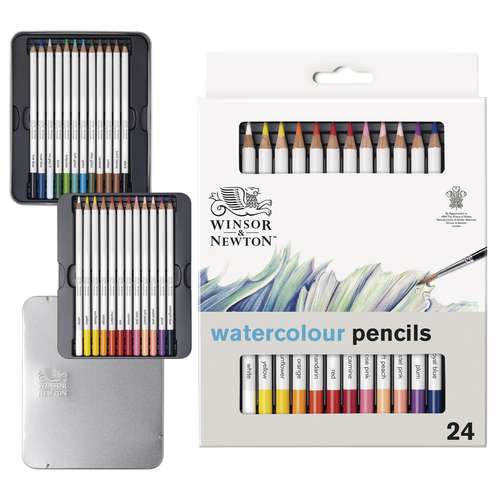 Coffret Crayons Aquarellables Rembrandt 