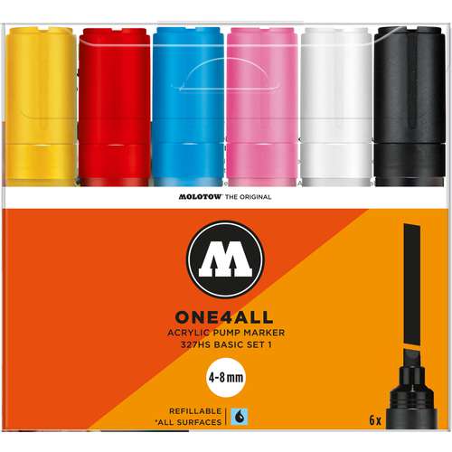 MOLOTOW™ ONE4ALL Chisel-Kit 327HS 