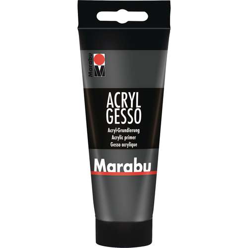 Gesso noir pour acrylique Marabu 