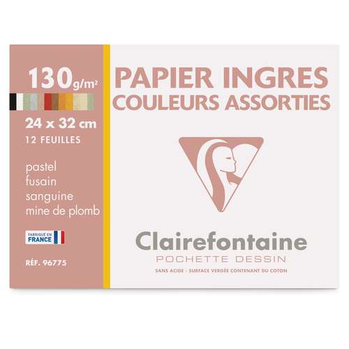 Clairefontaine Ingres Papier-Sortiment 