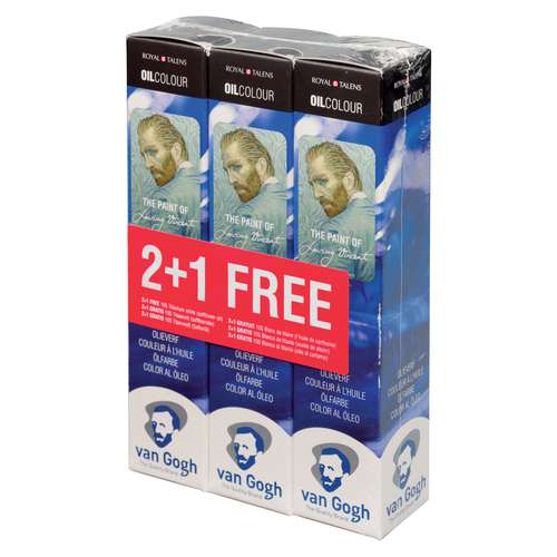 Set huile van Gogh blanc de titane, promo 2 + 1 