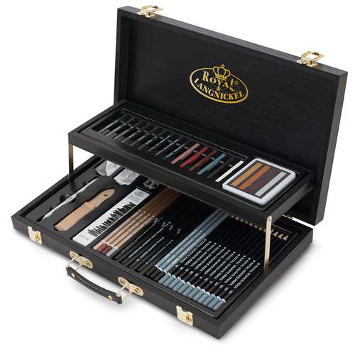 Royal & Langnickel Graphite Sketching Set, Black Series™ 4202 