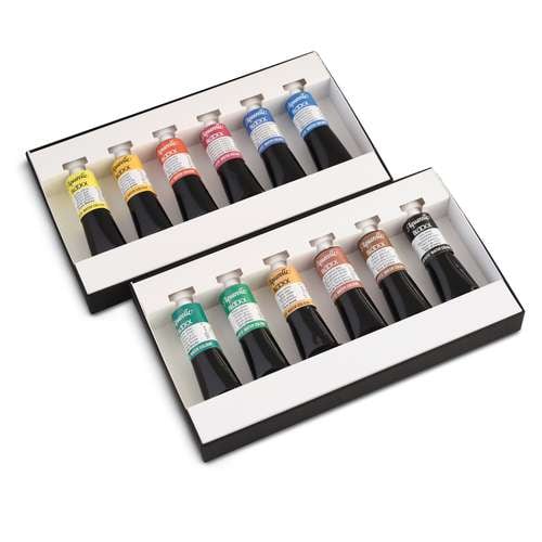 Set de 12 tubes d'aquarelle Blockx 