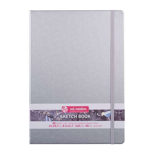 Carnets De Croquis Talens Art Creation - 80 Feuilles 13x21cm Corail - Papier 140g