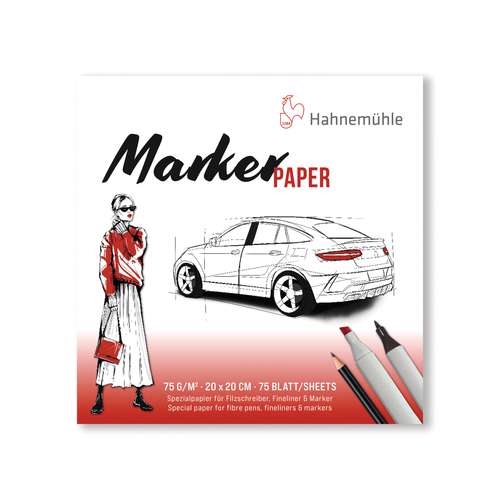 Bloc de papier pour marqueurs Hahnemühle 