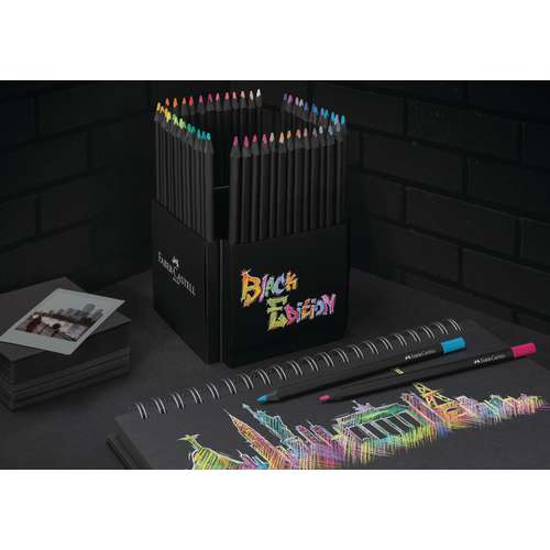 Sets de crayons de couleur Black Edition FABER-CASTELL