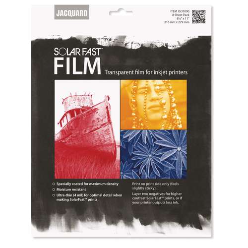 Films transparents à imprimer JACQUARD SolarFast™ 