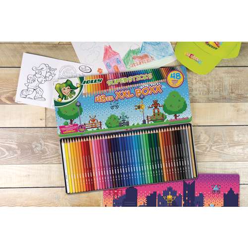 Set de crayons de couleurs pour enfants JOLLY