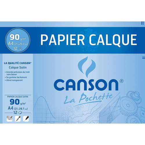 Pochette calque satin CANSON® 