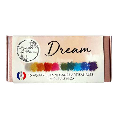 Aquarelle de Provence® extrafeine Aquarellfarben 10er-Set, "Dream" 