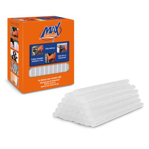 Lot de bâtons de colle Cléo'Gun Max Cléopâtre, 44 bâtons 