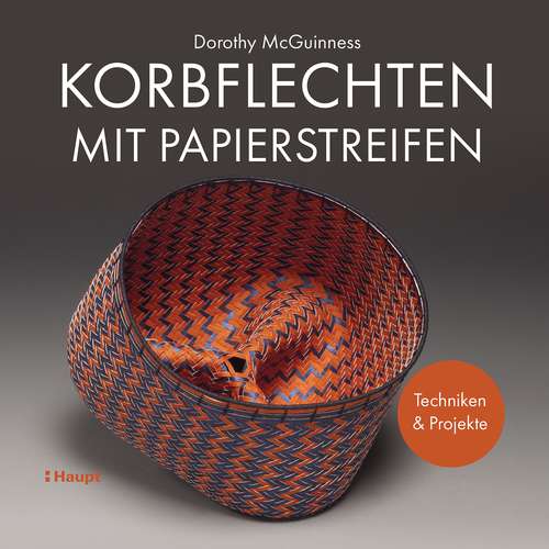 Korbflechten mit Papierstreifen 