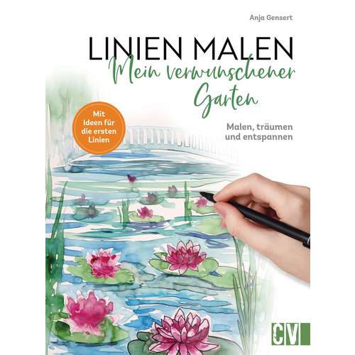 Linien Malen - Mein verwunschen Garten 