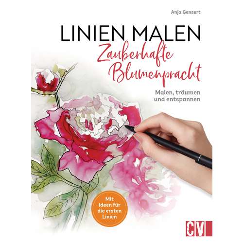 Linien Malen - Zauberhafte Blütenpracht 