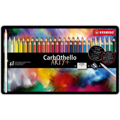 Coffret de crayons pastels STABILO® CarbOthello ARTY+