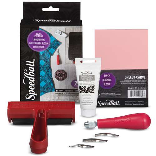 Speedball® Linoldruck-Set Starter-Kit 