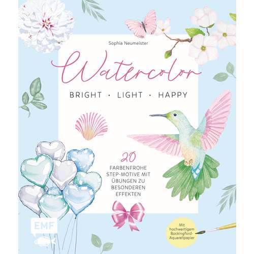 Watercolor - bright, light & happy! 