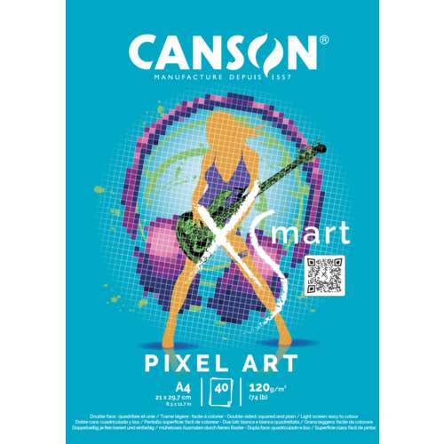 Bloc de feuilles CANSON® XS'MART PIXEL AR 
