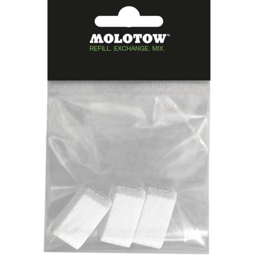 MOLOTOW™ Breite Ersatzspitzen, 15 mm, 3er-Pack 