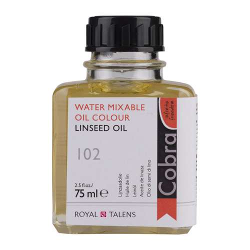 Huile de lin, médium pour huile 102 COBRA 