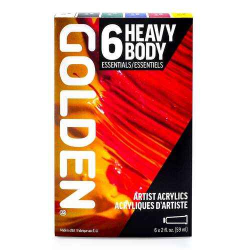 Set Essentials GOLDEN ACRYLICS Heavy Body 