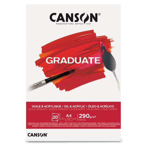CANSON® Graduate Öl & Acrylmalblock 