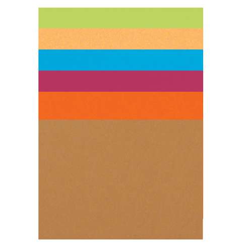 LANA Colours Künstlerpapier-Sortiment, 50er-Pckg., DIN A4 