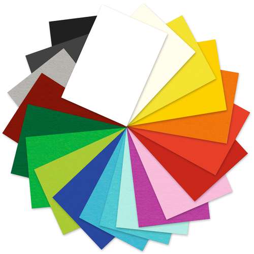 Assortiment de papier de couleur URSUS®,  70 cm x 100 cm 